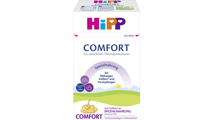 HiPP Spezialnahrung Comfort Spezialnahrung 600 g