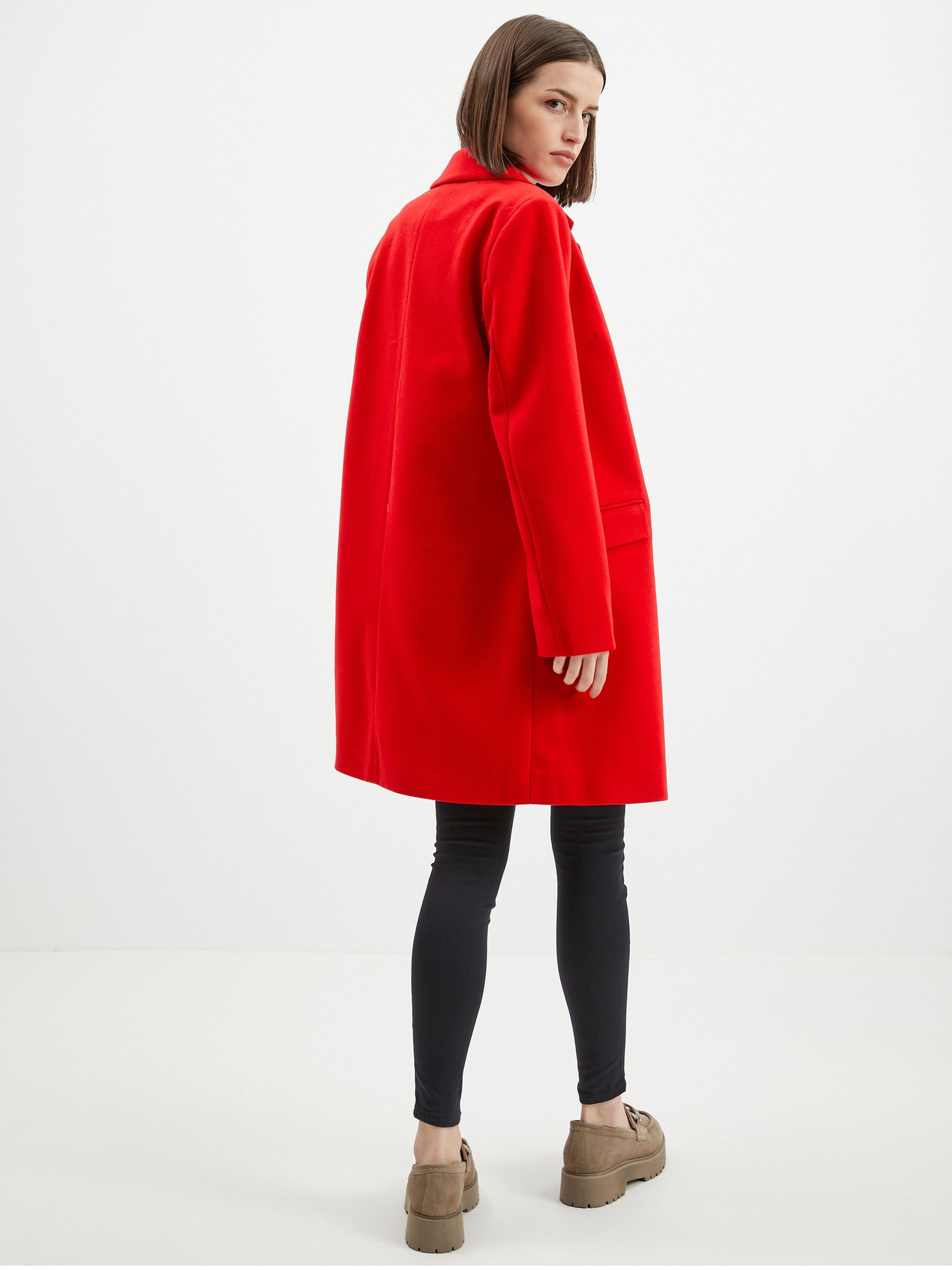 Roter Damenmantel ORSAY