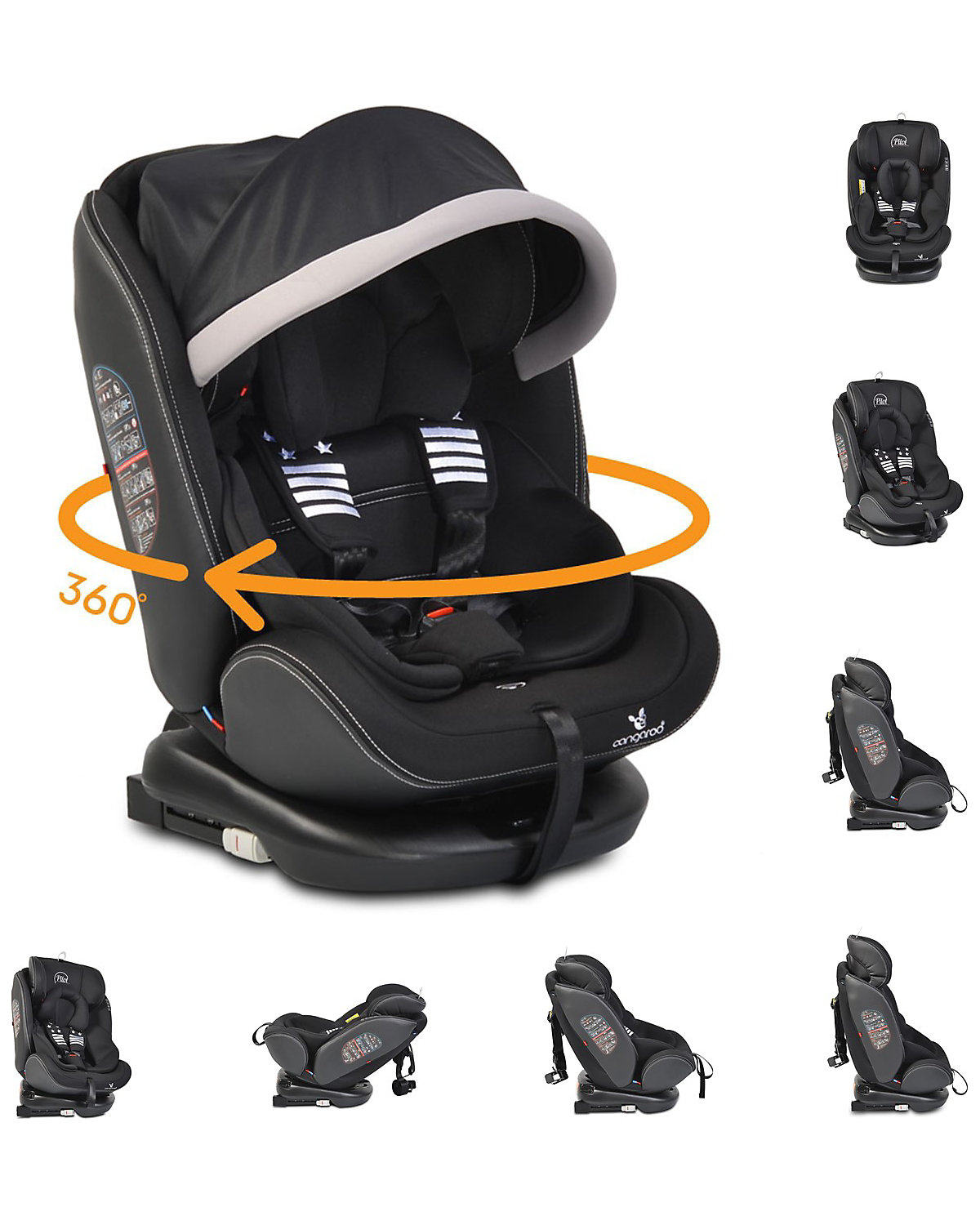 Kindersitz Pilot Gruppe 0+/1/2/3, Isofix Kindersitze