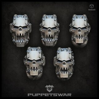 Iron Mutants Heads (5)