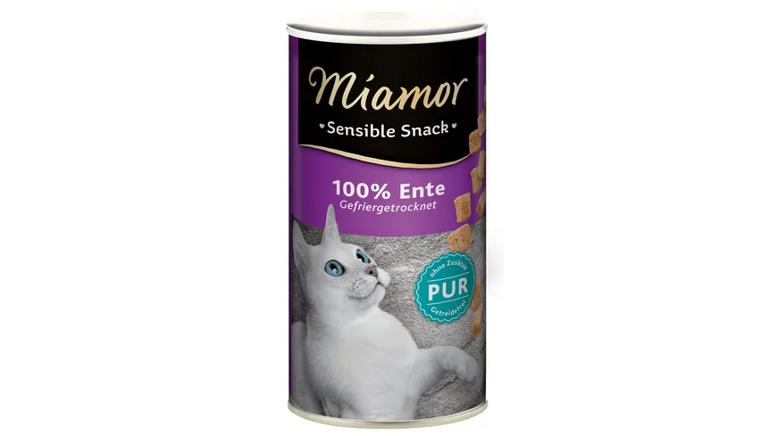 Miamor Katzensnack Sensible Snack Ente Pur 30 g