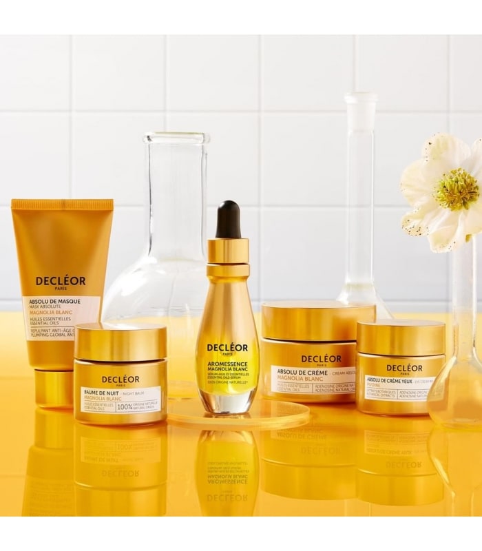 DECLÉOR-ABSOLU DE CRÈME MAGNOLIA BLANC-Crème de Jour Hydratante Anti-Âge Peau Mature