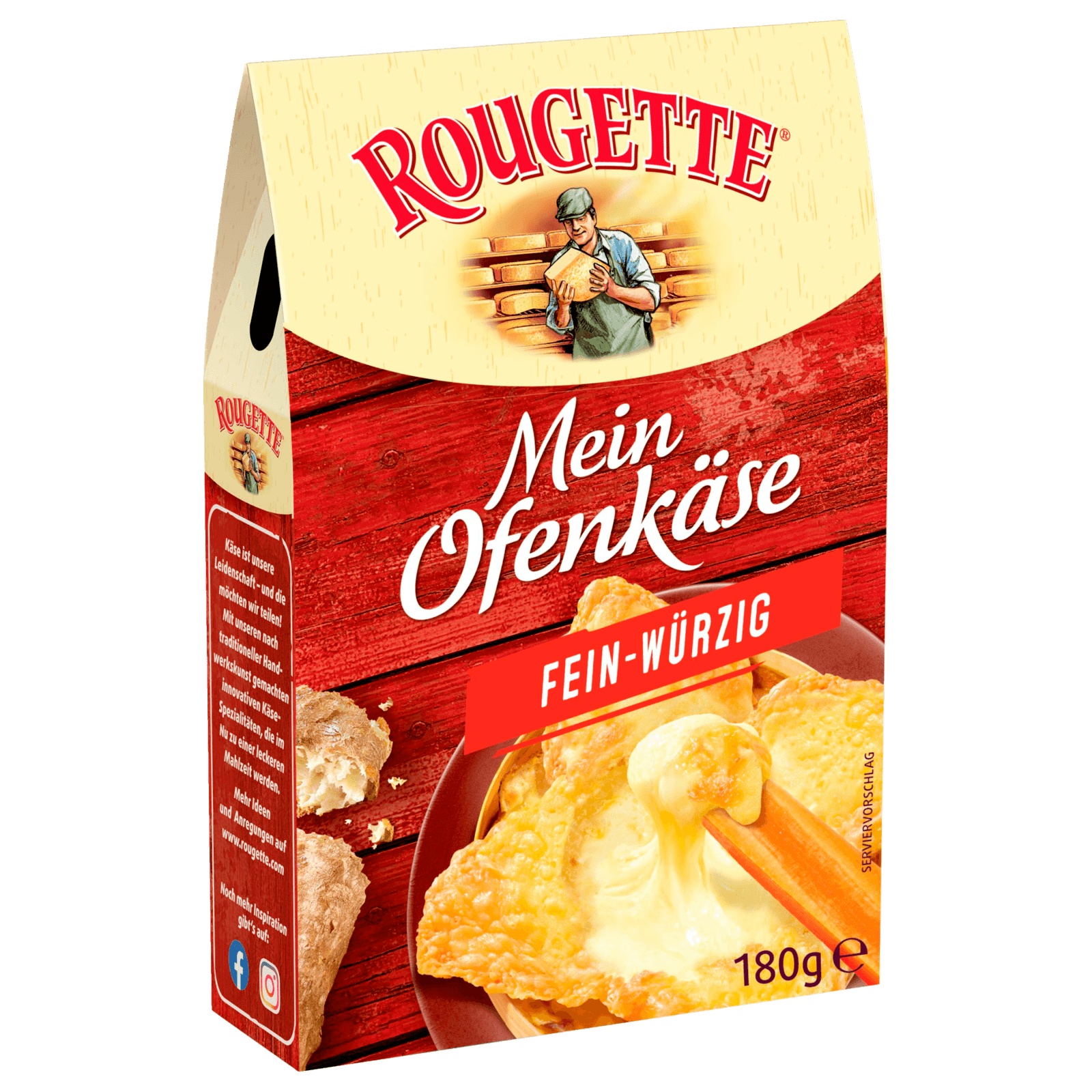 Rougette Der kleine Ofenkäse fein-würzig 180g