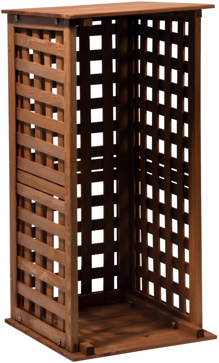 dobar In- & Outdoor Kaminholzregal aus Holz
