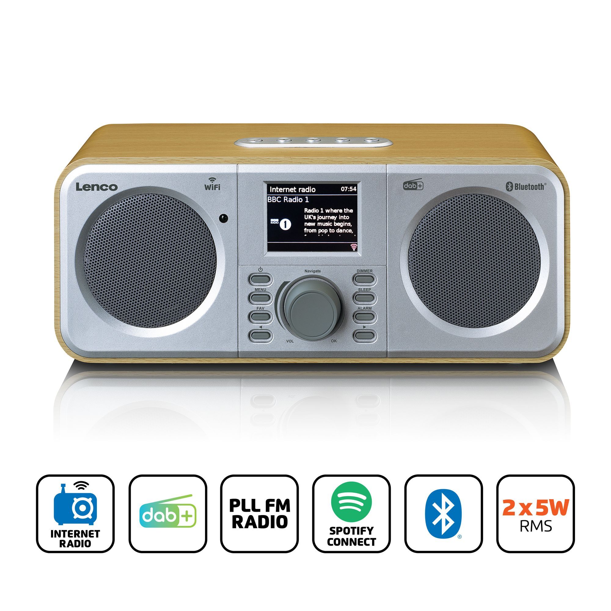 Lenco DIR-141WD Internetradio