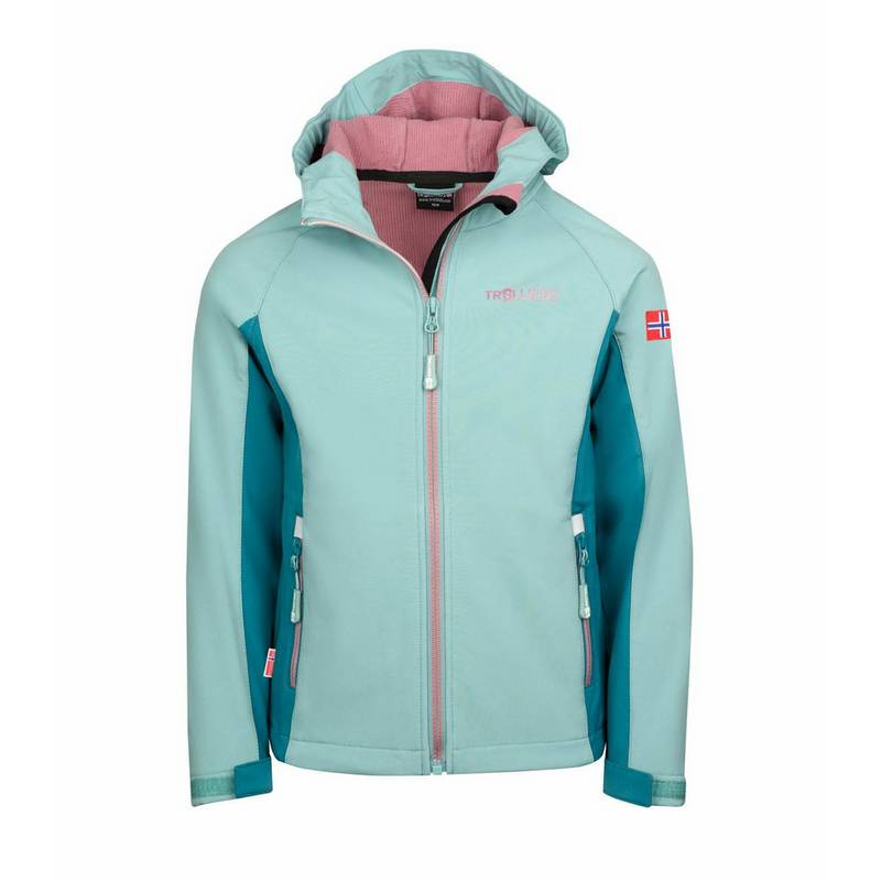 Trollkids Kristiansand Softshelljacke Kinder