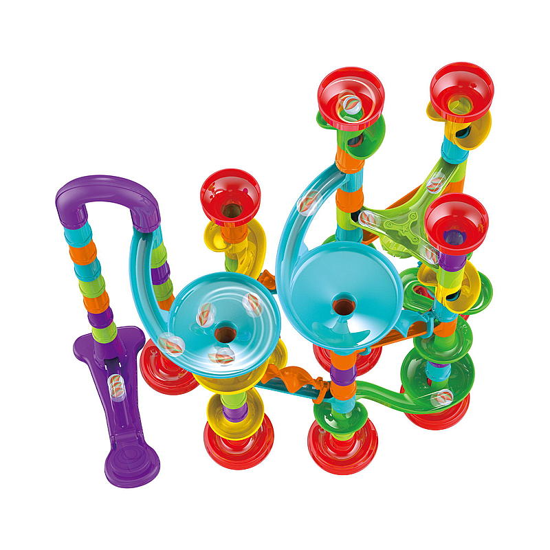 FunToys Klinkekulebane Marble run 113 deler
