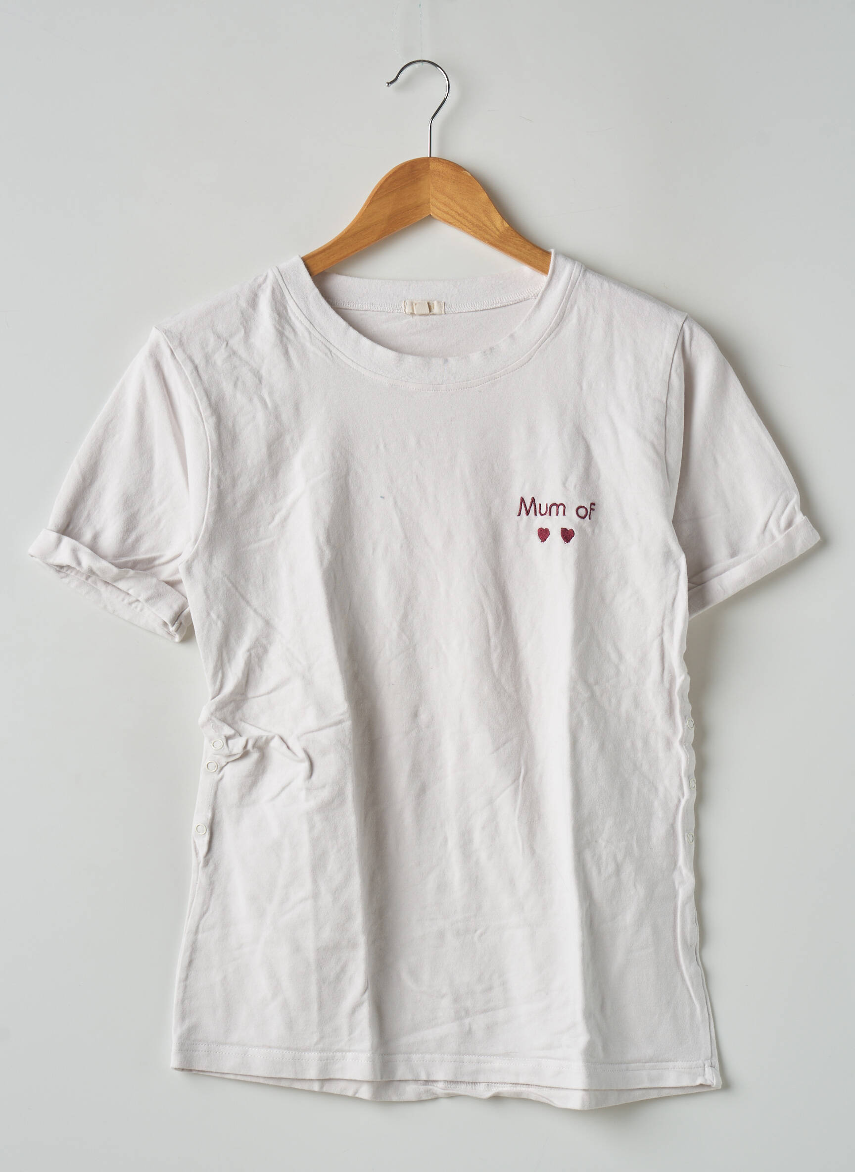 23 Mai Tshirtstops Maternite Femme couleur blanc