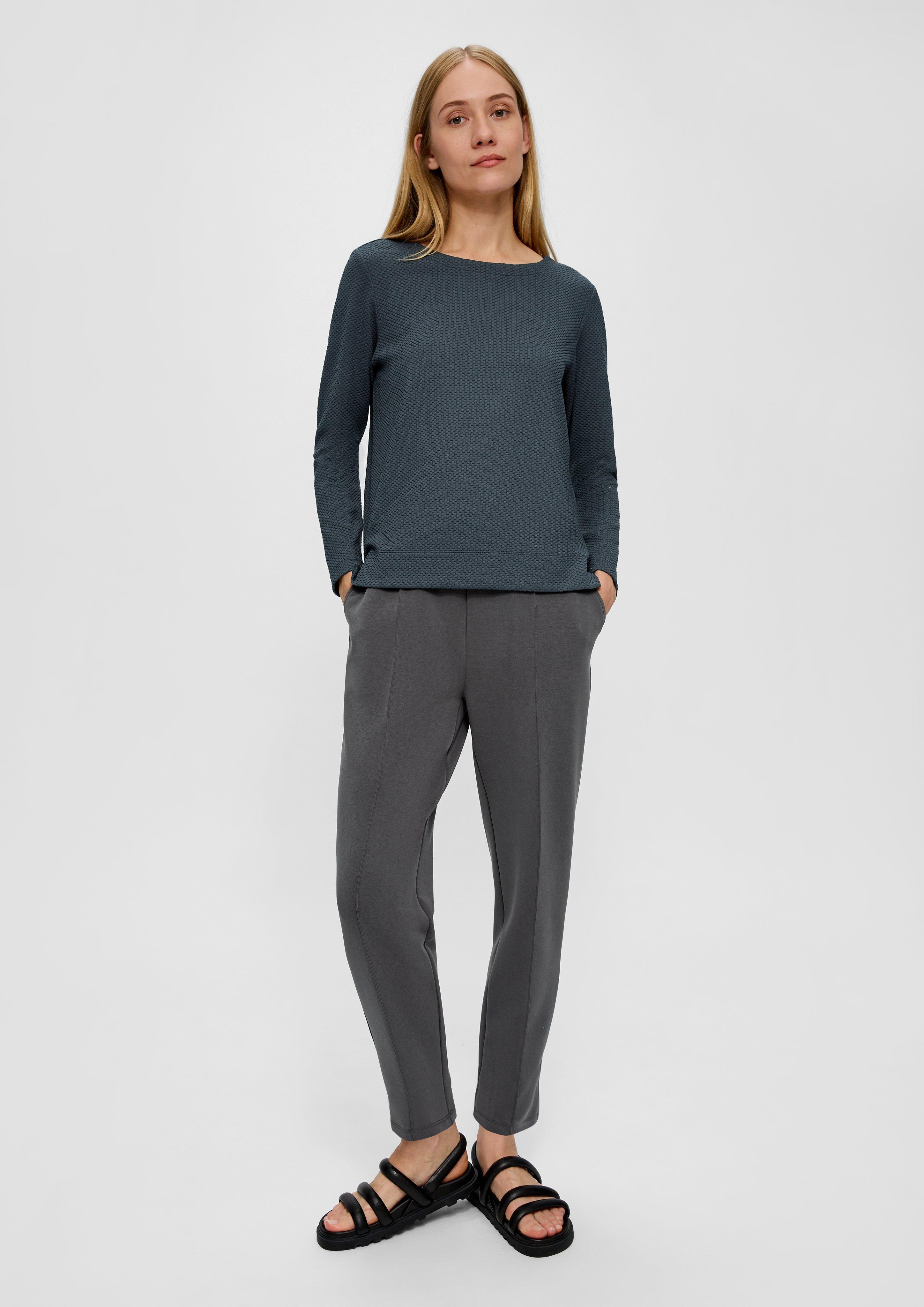 Jacquard-Pullover aus Viskosemix  2135967-7909