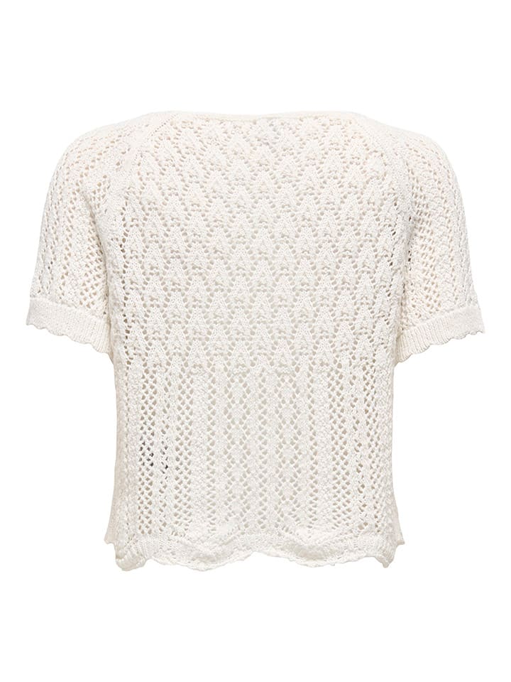 ONLY Pullover in Creme günstig kaufen