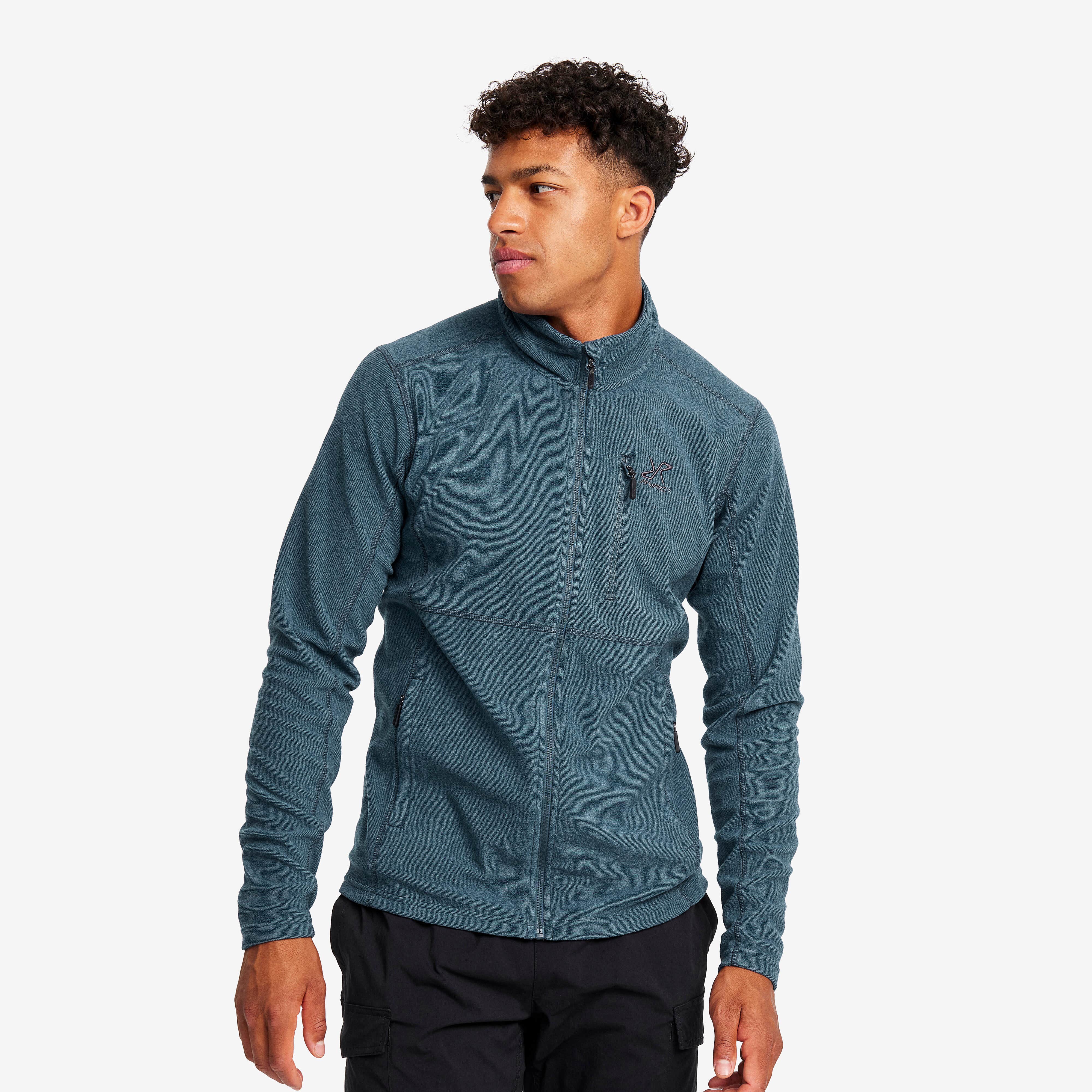 Essential Full-zip Fleece Homme Moonlit Ocean