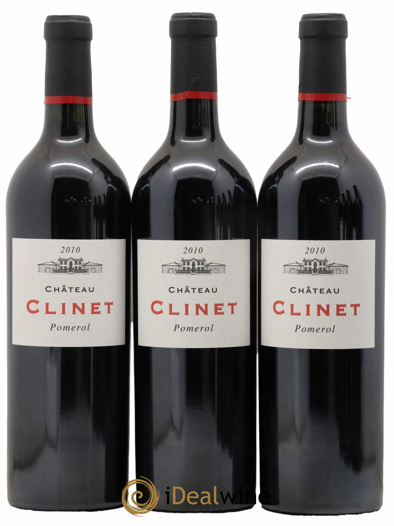 Château Clinet  2010 - Lot de 6 Bouteilles