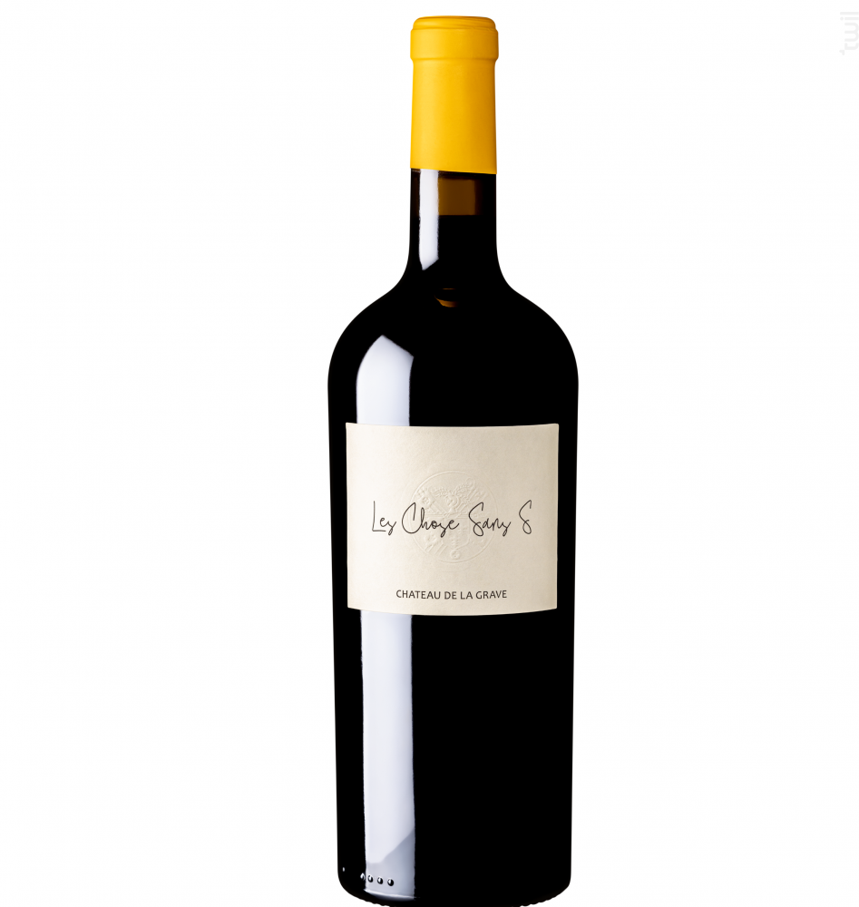 LES CHOSE SANS S Château de la Grave Vin Rouge●Côtes-de-Bourg 2021 75cl