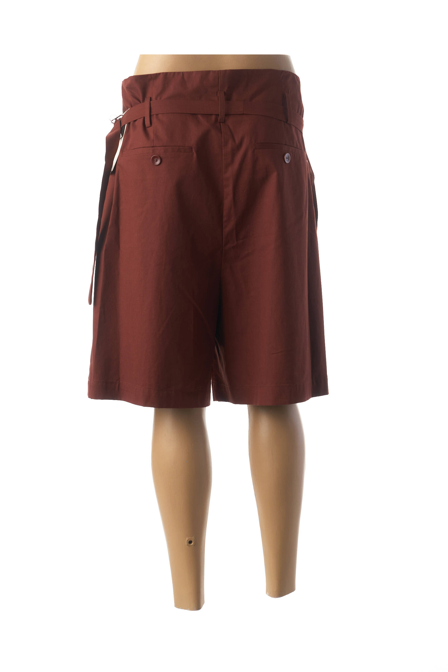 Liviana Conti Bermudas Femme couleur marron