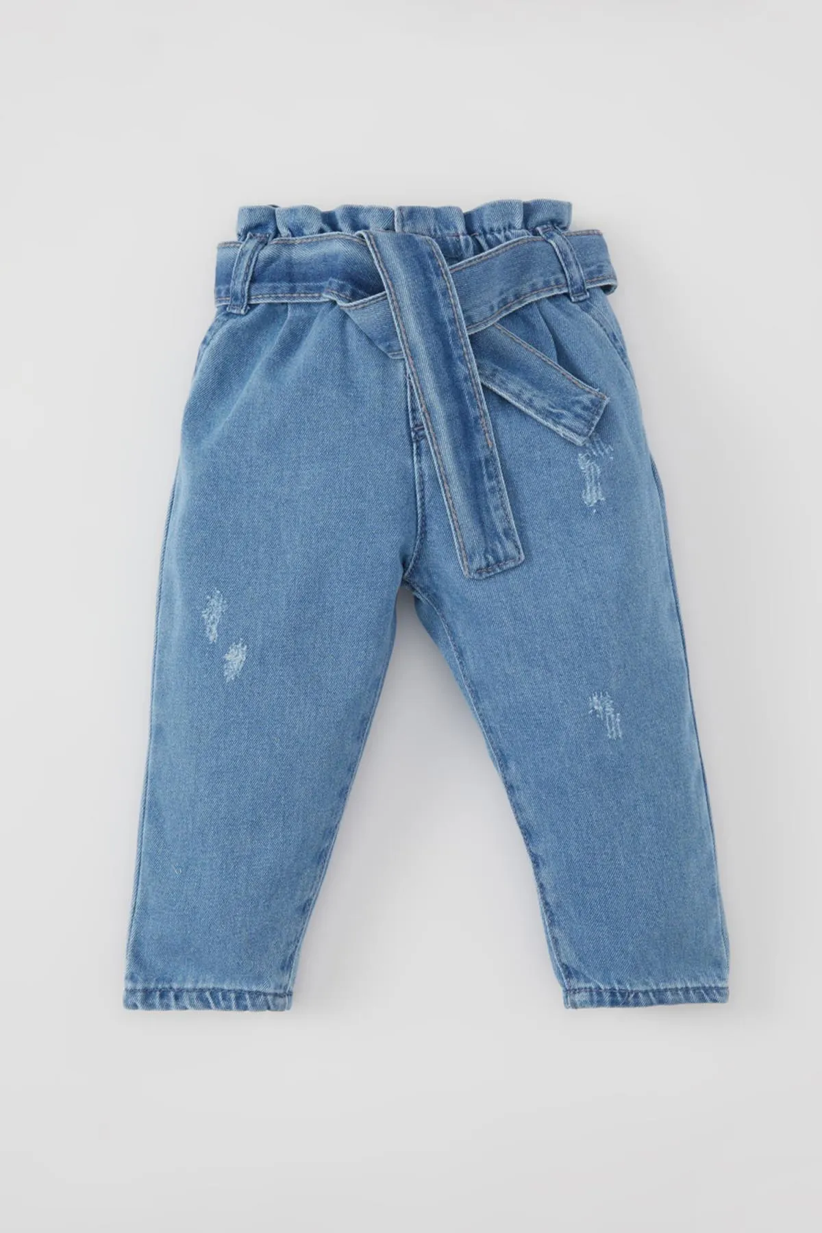 DeFacto  Baby-Mädchen-Jeans mit geradem Bein A7838a524sp