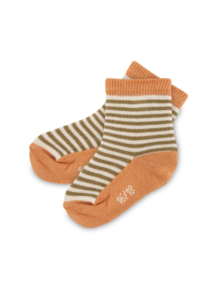 Sigikid Socken-Set 3er welcome to the jungle in Grün/Orange/Blau günstig kaufen