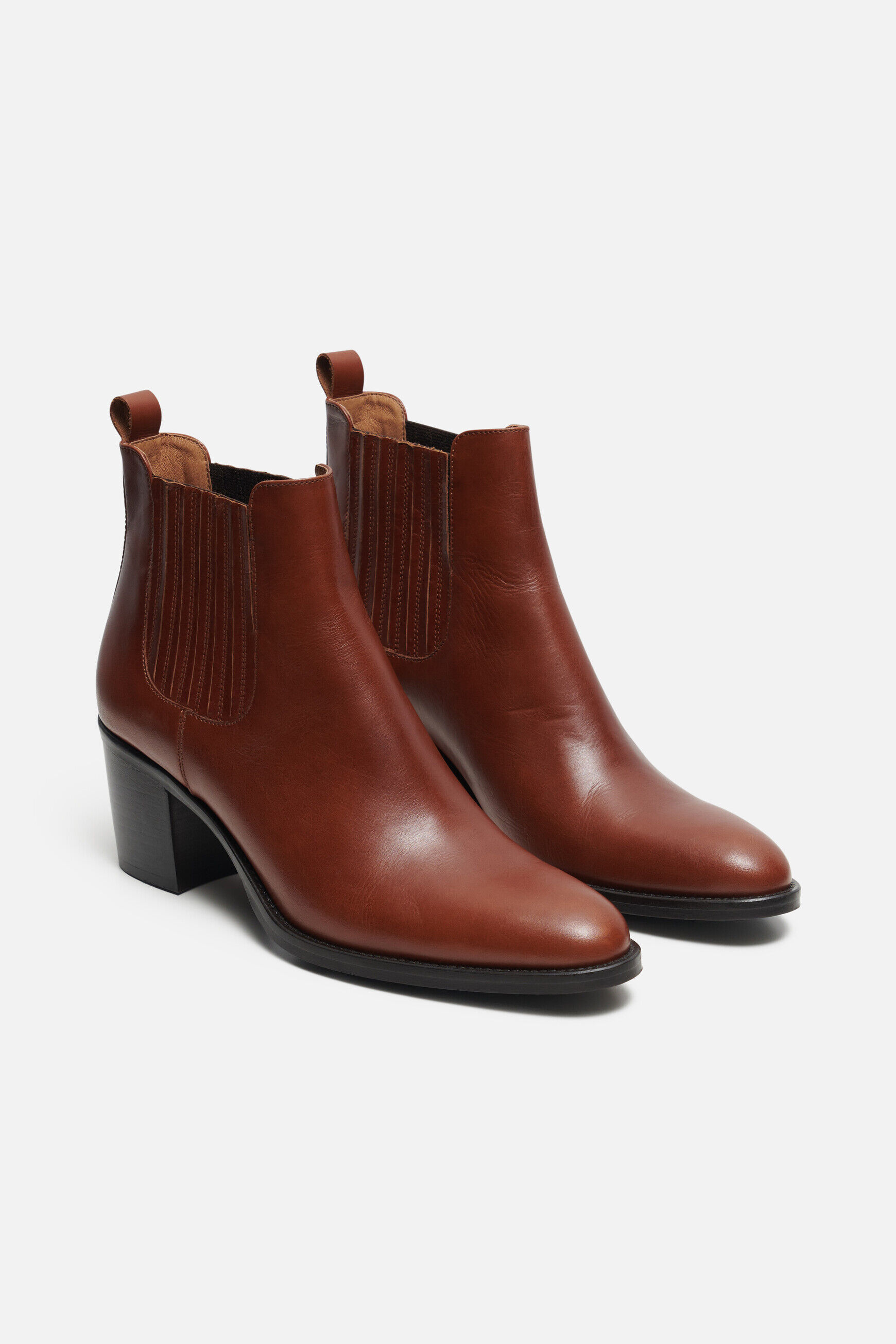 Chaussures echupa marron cognac femme