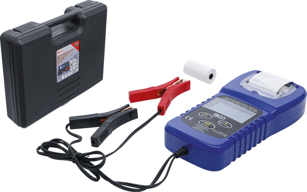 BGS 2133 Digitalni tester baterij in polnilnih sistemov s tiskalnikom