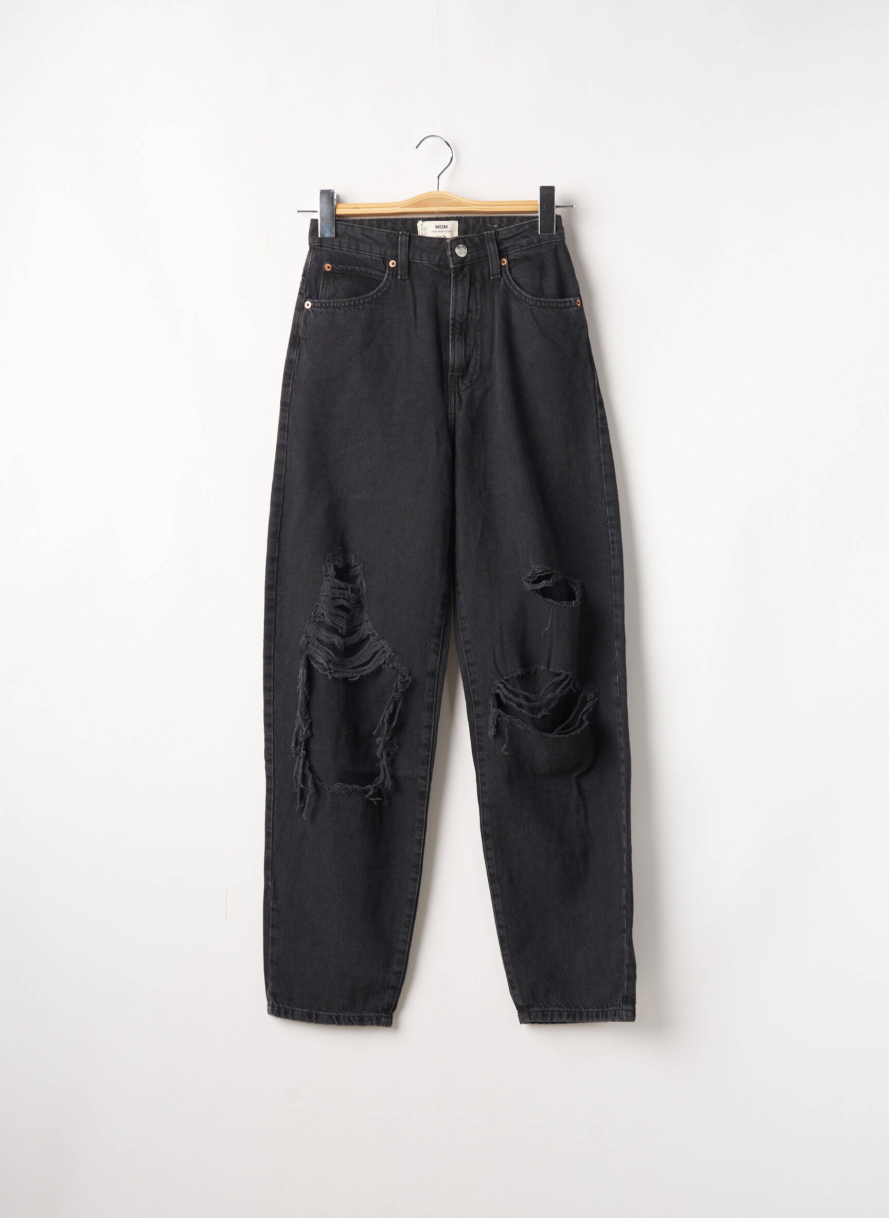 Tally Weijl Jean Mom Femme couleur noir