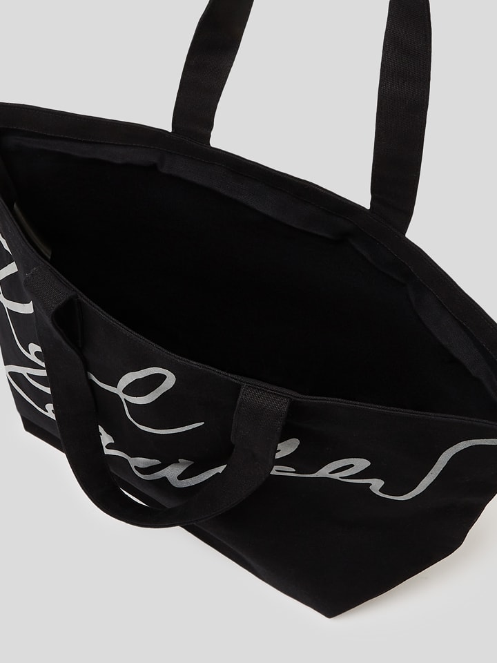 Karl Lagerfeld Shopper in Schwarz günstig kaufen onesize