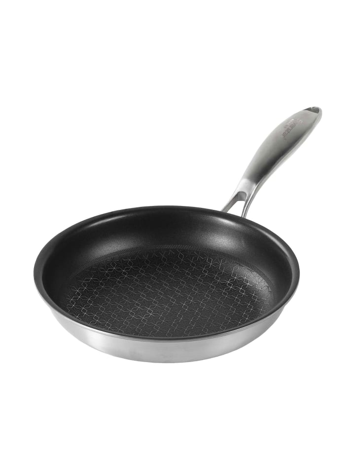 Stoneline Edelstahlpfanne Bratpfanne | ohne Deckel in Edelstahl | 20cm günstig kaufen 20 cm