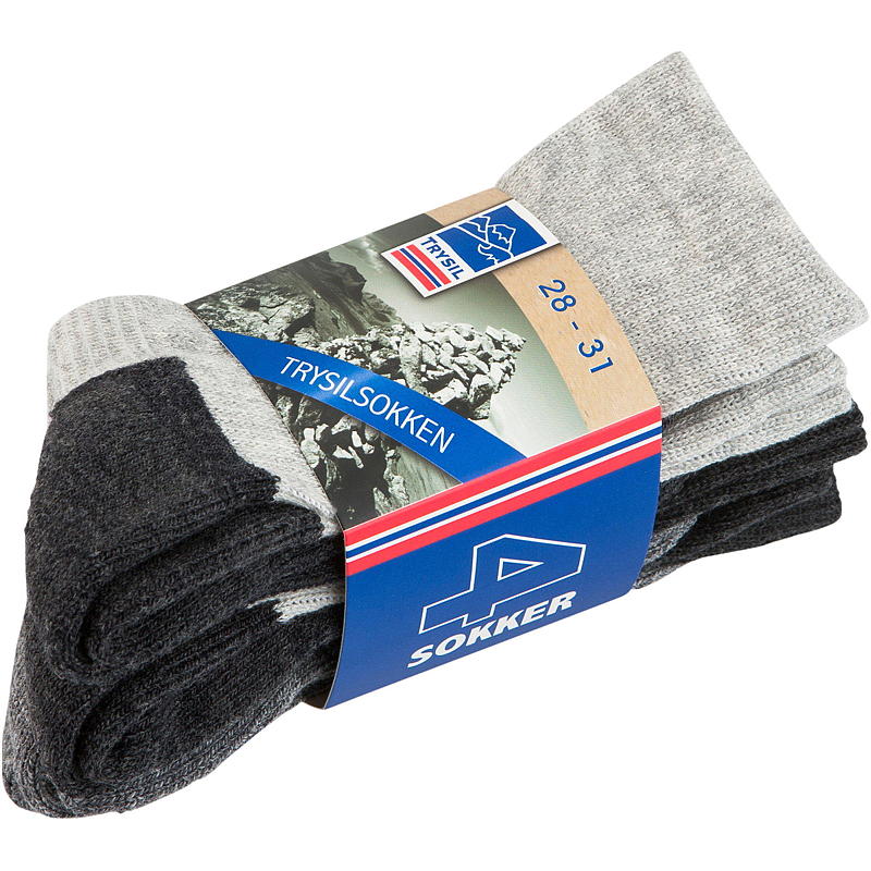 Trysil Trysilsokk 4-pk str 28/31 God og Varm