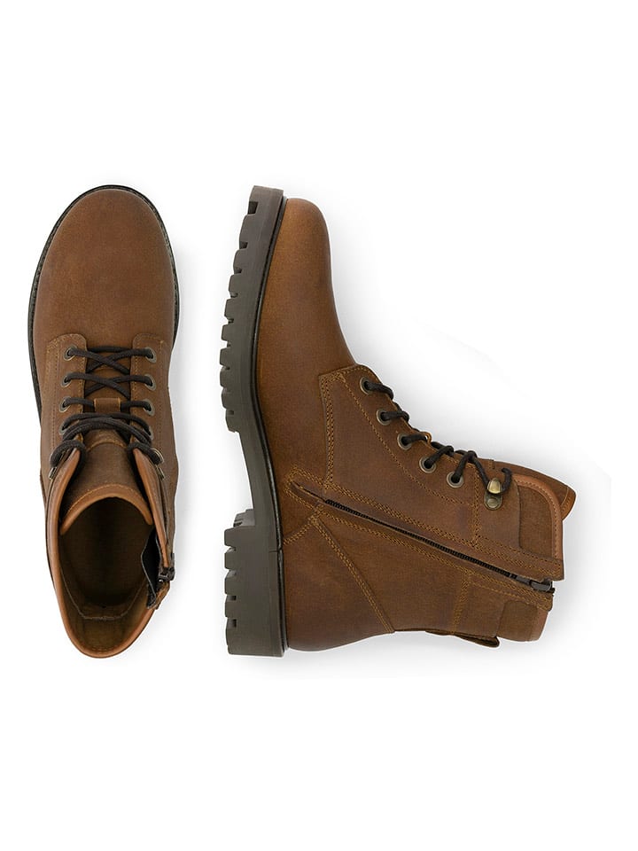 TRAVELIN' Leder-Boots 