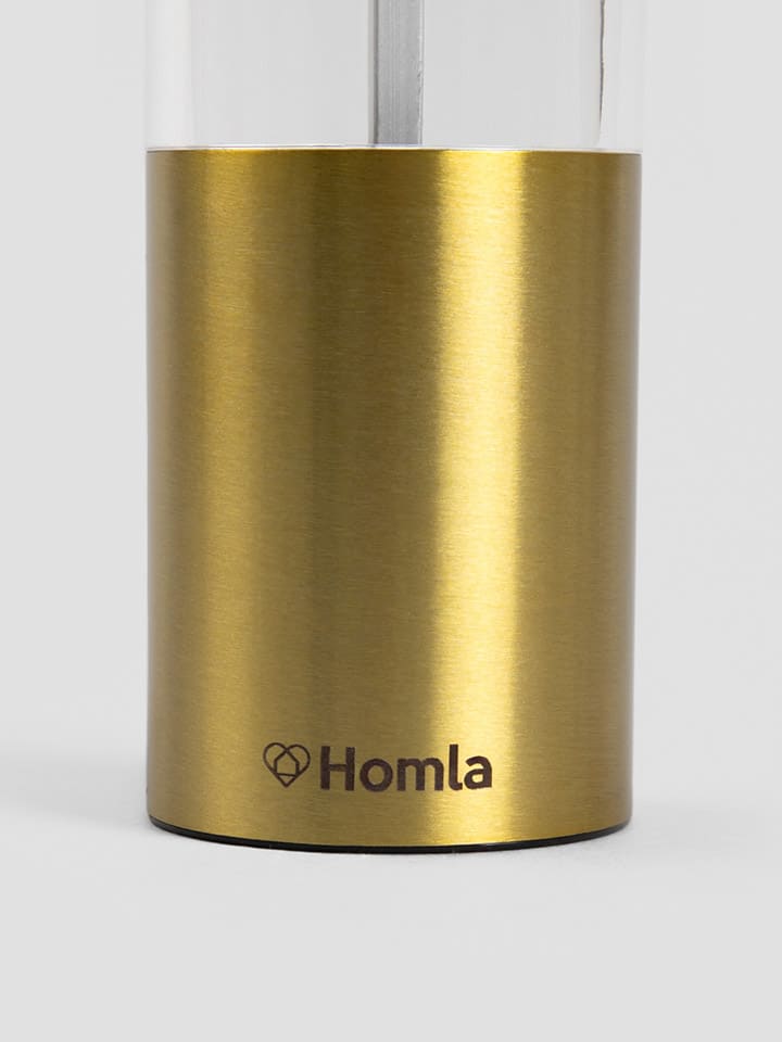 Homla Salz-/ Pfeffermühle ''Neria'' in Gold - (L)19 cm günstig kaufen onesize