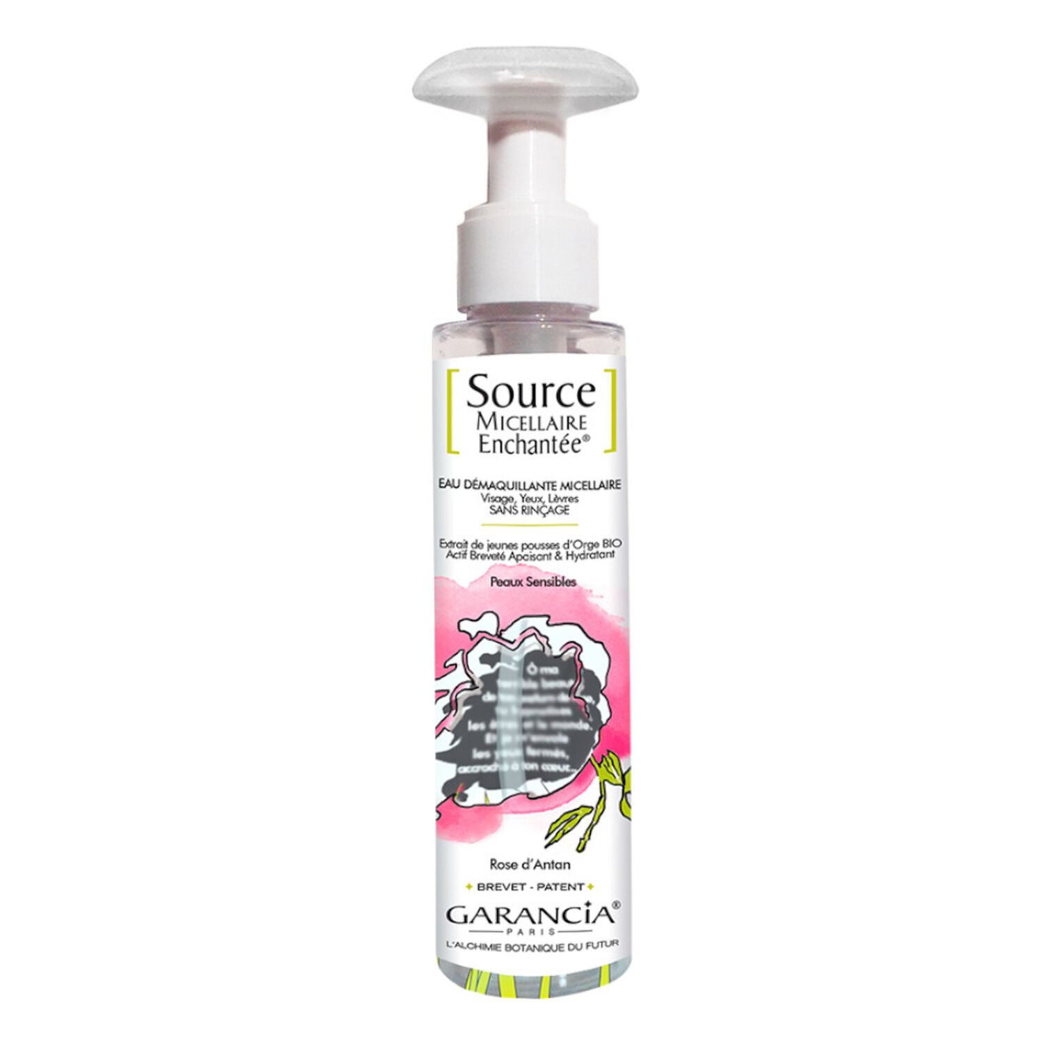 Garancia Source Micellaire Enchantée Eau Micellaire 4 en 1 - Rose 100 ml