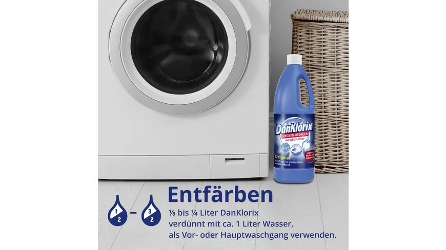 DanKlorix Original Hygienereiniger mit Chlor 1 1.5 l