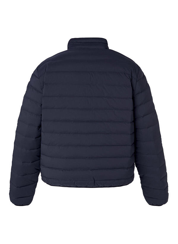 EA7, Daunenjacke, Mikrofaser, blau