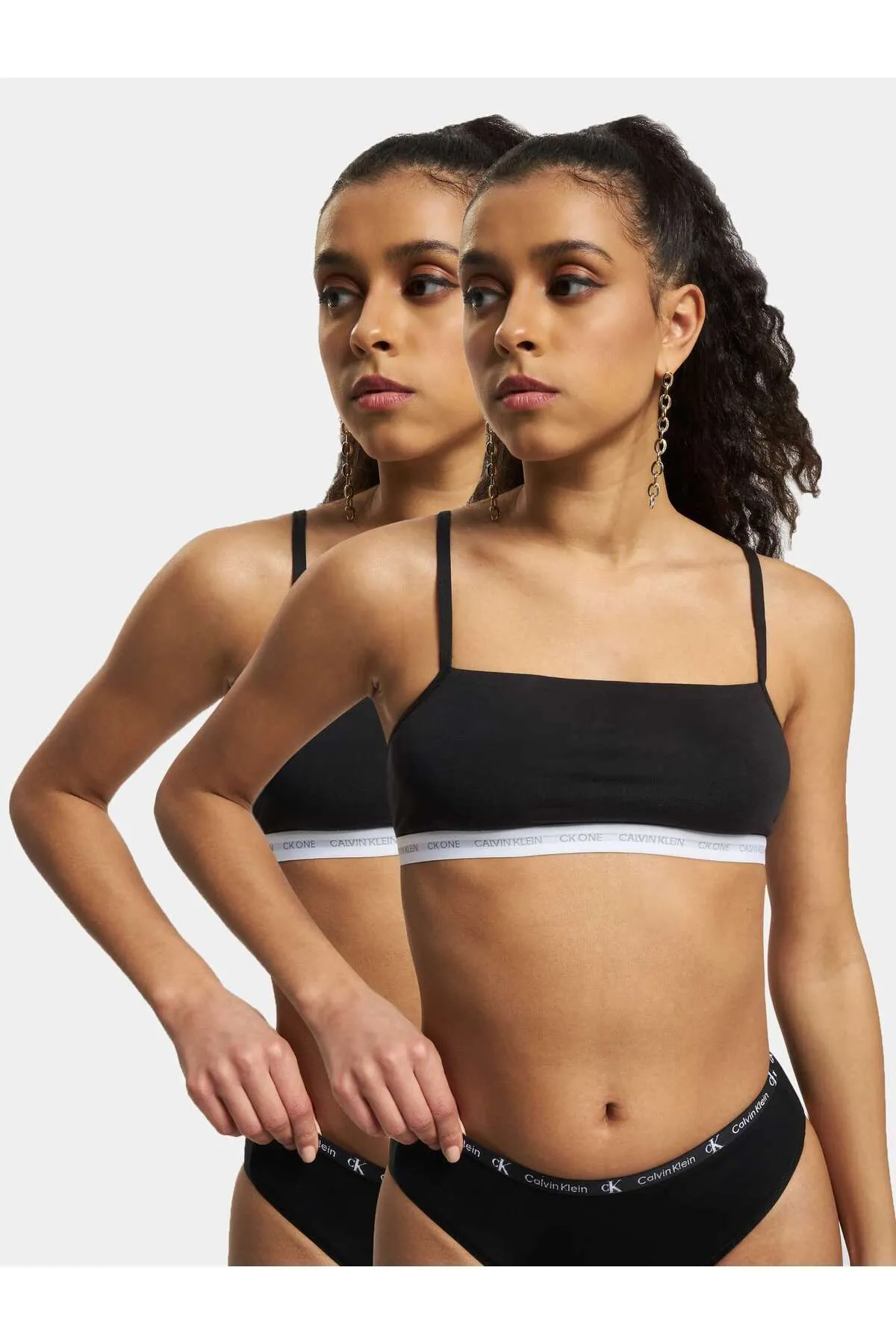 Calvin Klein  Damen Calvin Klein Unterwäsche Ungefüttert 2er-Pack Bralette