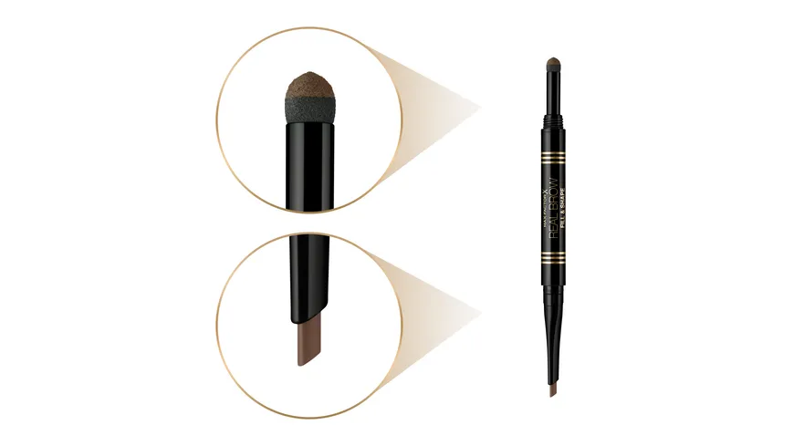 MAX FACTOR Real Brow Fill & Shape Pencil 02 - Soft Brown