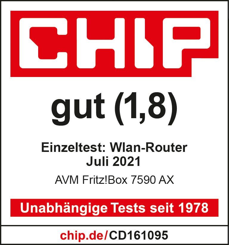 AVM FRITZ!Box 7590 AX ohne ISDN-S0-Port WLAN-Router
