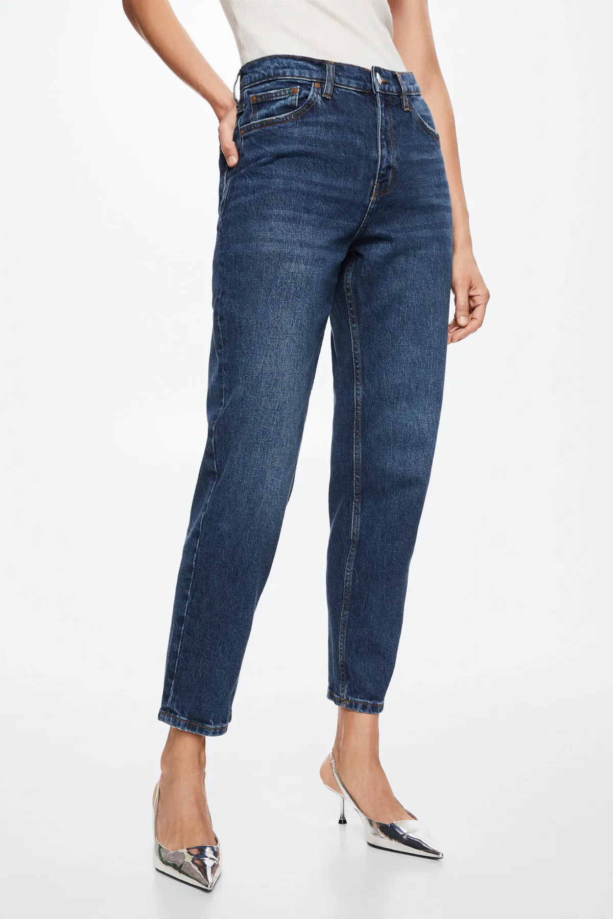 MANGO  Blaue Damenjeans 27020663