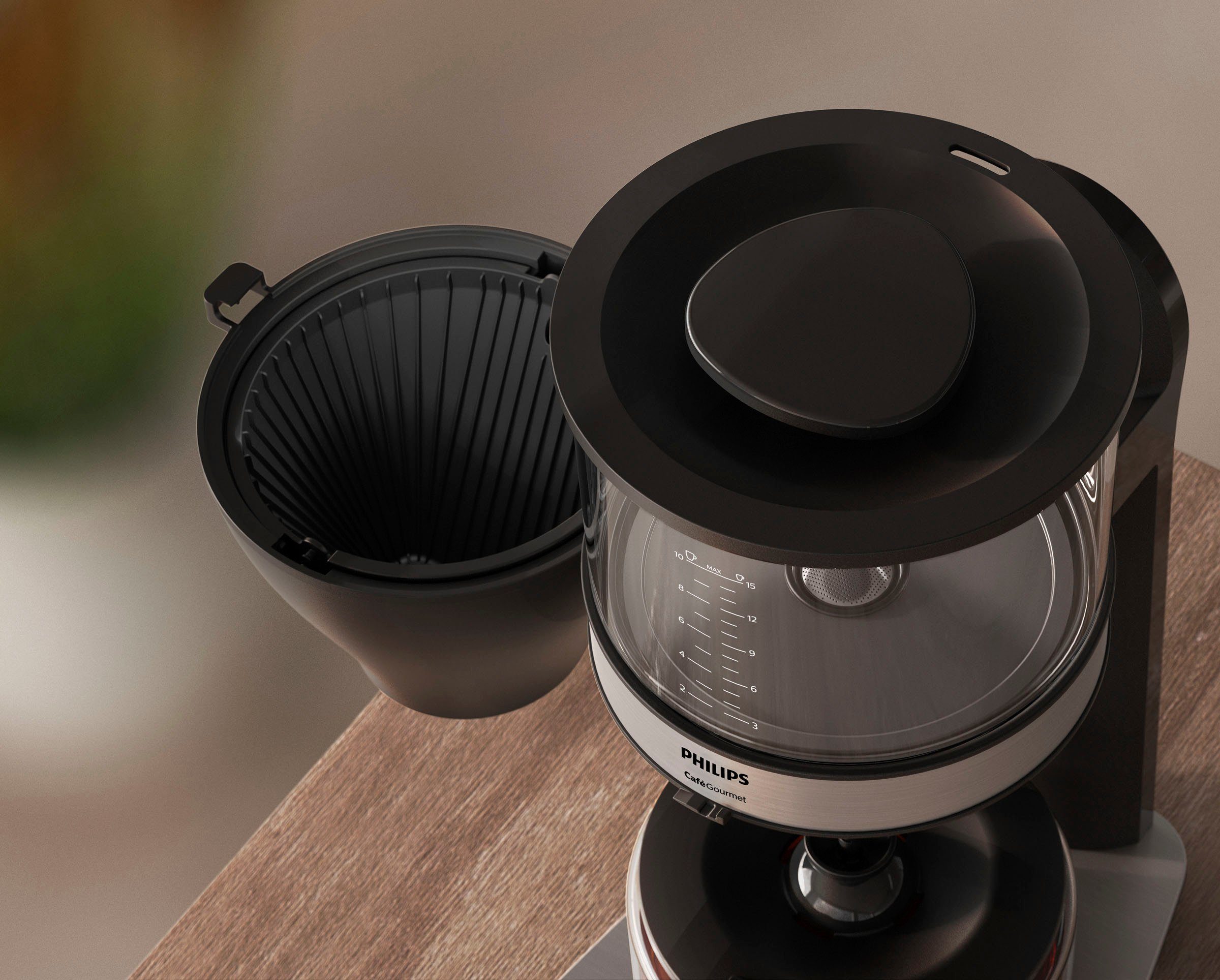 Philips Filterkaffeemaschine Café Gourmet HD5416/60