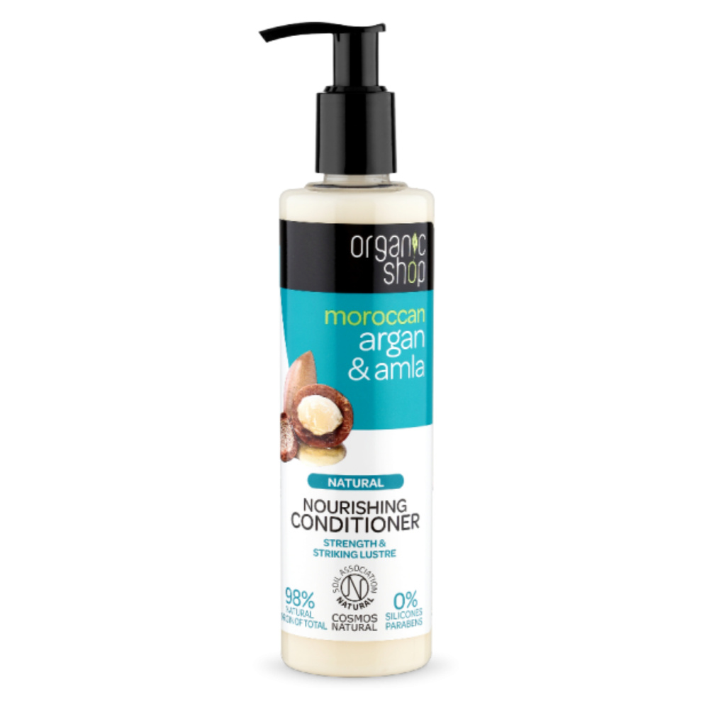 organic shop Après-shampoing Nourrissant Argan et Amla après shampoings