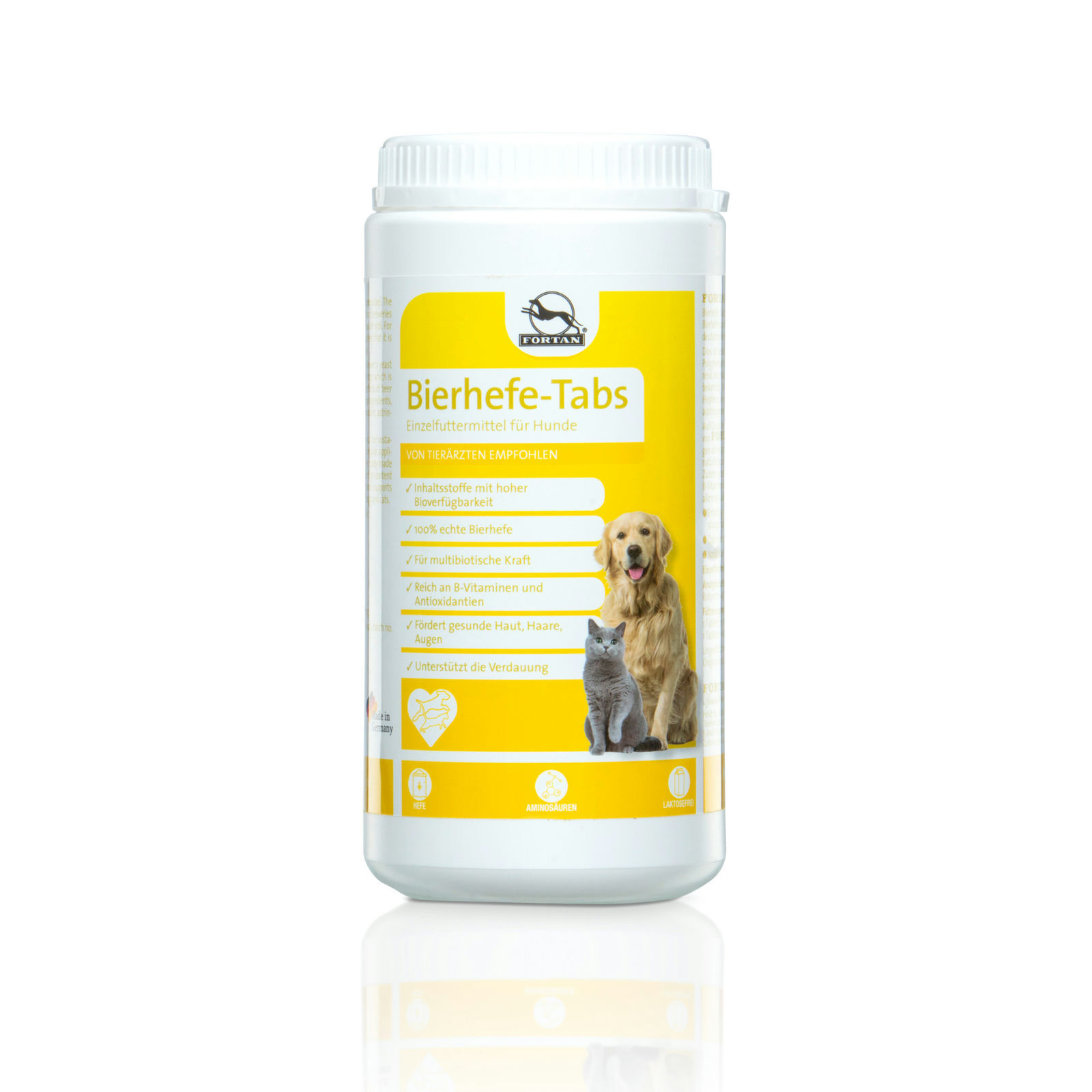 Fortan Ergänzungsfutter & Aufzucht Fortan Bierhefe-Tabs 1 kg