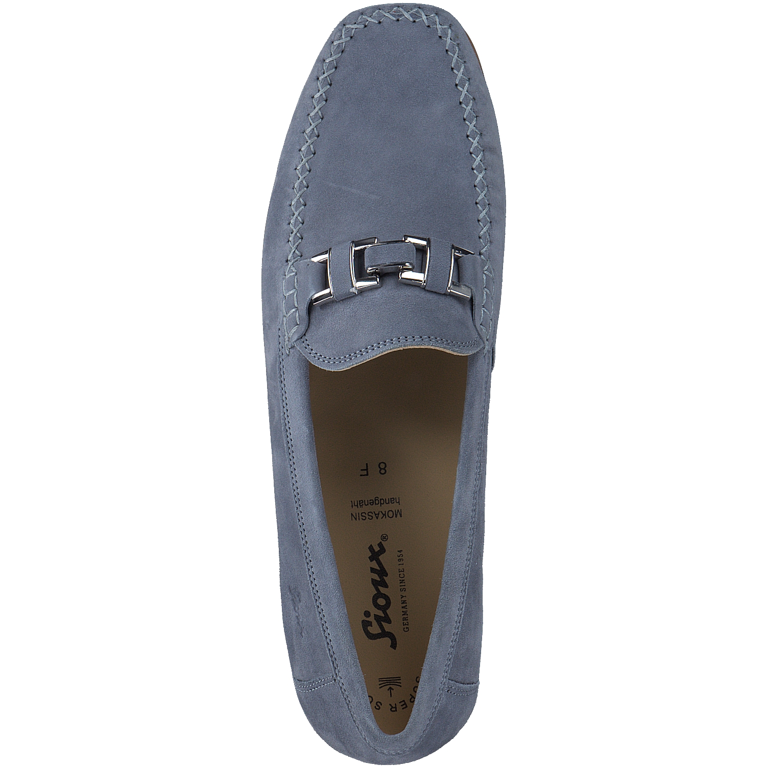 Sioux Cambria 6856, Mokassins, Damen, Blau