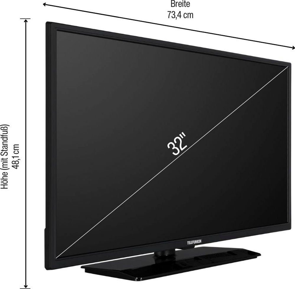 Telefunken D32H554X2CWI LED-Fernseher (80 cm/32 Zoll, HD-ready, Smart-TV)