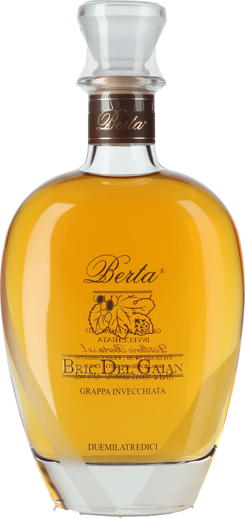 Berta: Grappa Bric del Gaian 2015