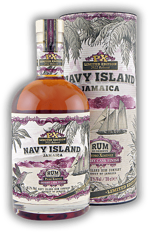 Navy Island XO Reserve PX Cask Finish 46,7% Navy Island XO Reserve PX Cask Finish 46,7% Limited Edition 2022 Release. 0,7	 Liter - Vol 46,7%