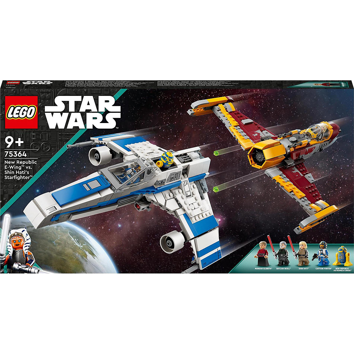 LEGO® Star Wars 75364 New Republic E-Wing vs. Shin Hatis Starfighter