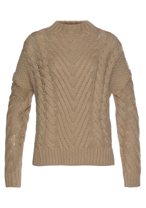 Stehkragenpullover