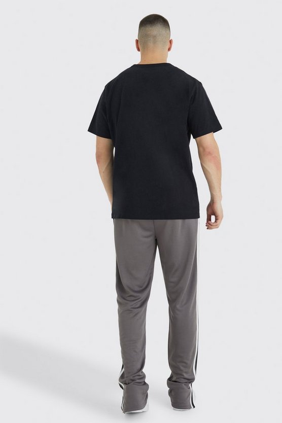Tall Trikot-Jogginghose mit Seitenstreifen und geteiltem Saum