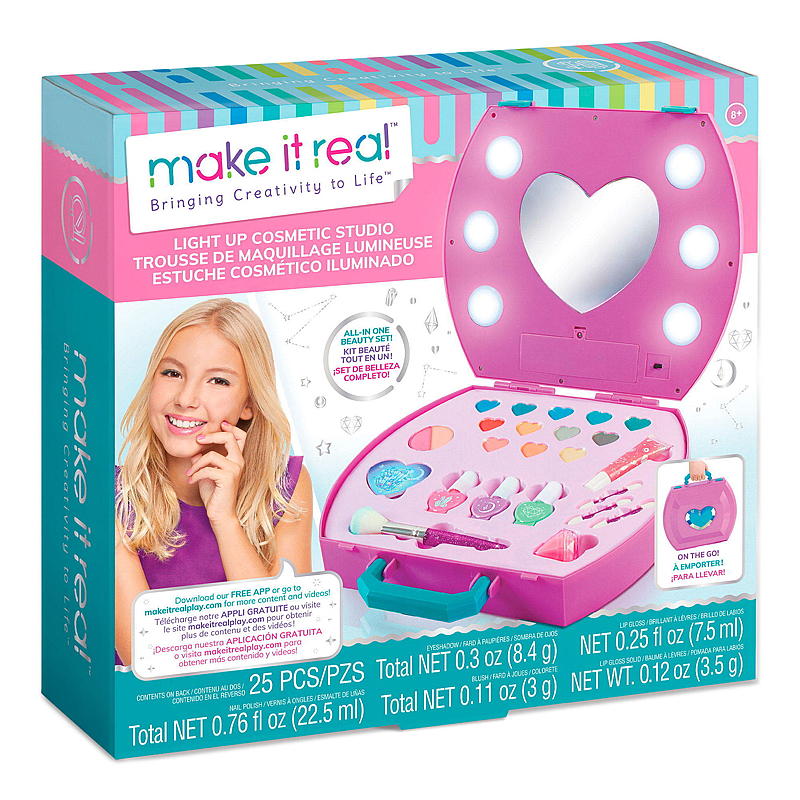 Make it real Light up cosmetic studio, Make it real