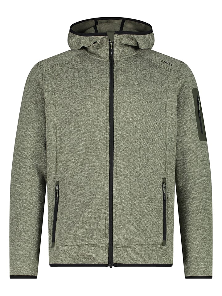 CMP Fleecejacke in Khaki günstig kaufen