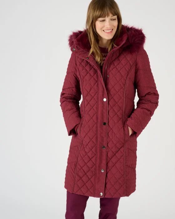 Parka matelassée reliéfée Thermolactyl