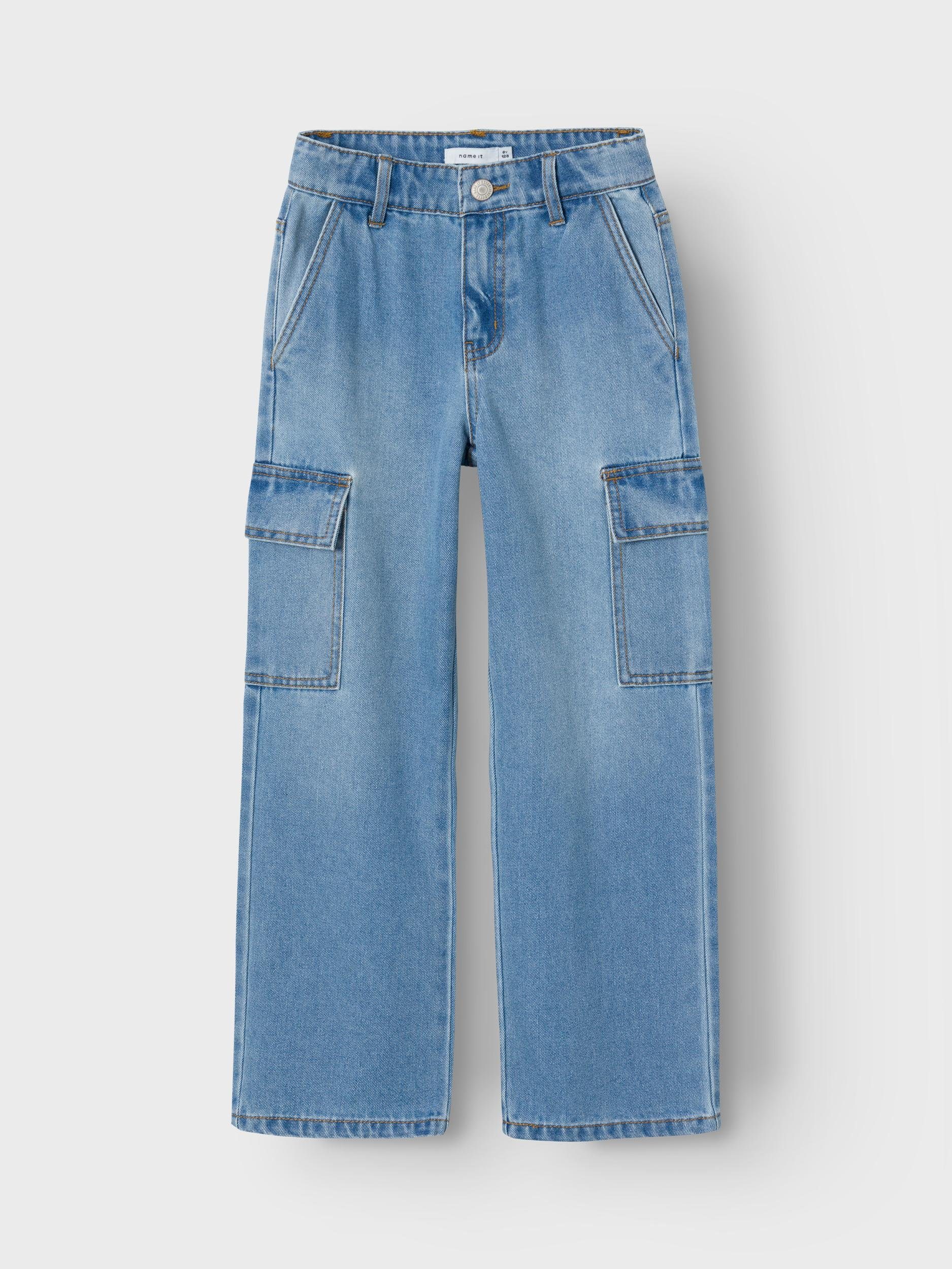 Name It Weite Jeans NKFROSE HW WIDE CARGO JEANS 6190-BS NOOS