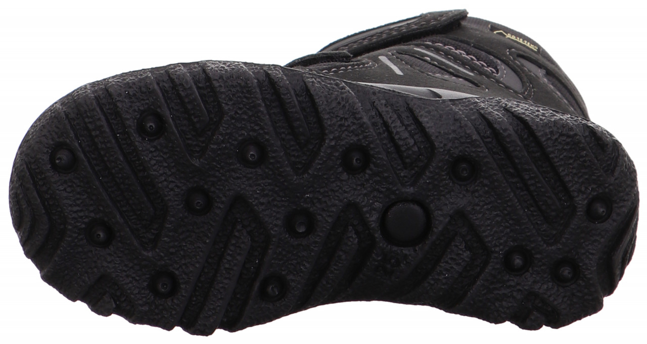 HUSKY - Schwarz/Grau Boots mit Klettverschluss